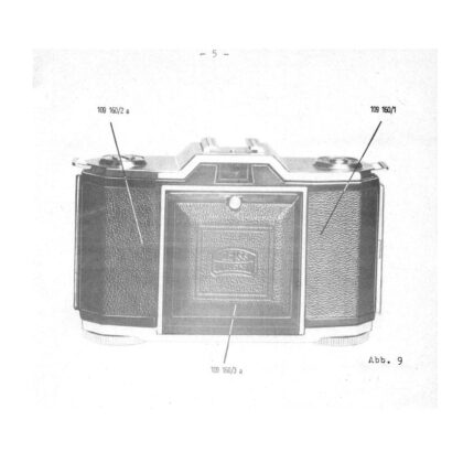 41-page PDF 12.4 MB download for the Zeiss-Contina I II Service Manual Part Lists | Vintage 35mm SLR