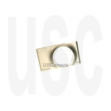 Nikon 1C999-963 Front Cover Champagne Silver | Coolpix S8000