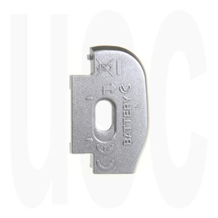 Nikon 636-107-0577 Battery Cover Silver | Coolpix L10
