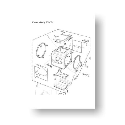6-page PDF 227 KB download for the Hasselblad 501CM Parts List