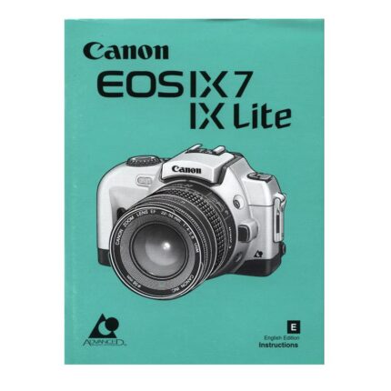 Canon EOS IX7 IX Lite Owners Manual Download