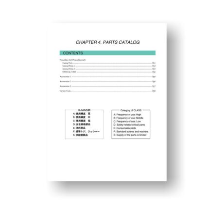 17-page PDF 84 KB download for the Canon A30-A40 Parts Catalog | Powershot Digital