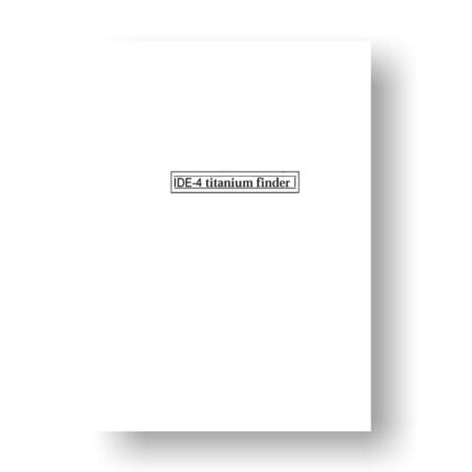 6-page PDF 165 KB download for the Nikon DE-4 Parts List | Titanium Finder
