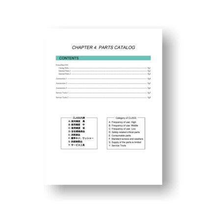 17-page PDF 783 KB download for the Canon S50 Parts Catalog | Powershot