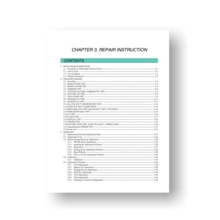 110-page PDF 12.6 MB download for the Canon S30-S40 Service Manual Parts Catalog | PowerShot