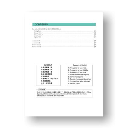 18-page PDF 613 KB download for the Canon SD10 Parts Catalog | Powershot