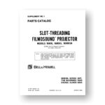 Bell & Howell 1680G Service Manual Parts List | 1680GS | 1680GSA