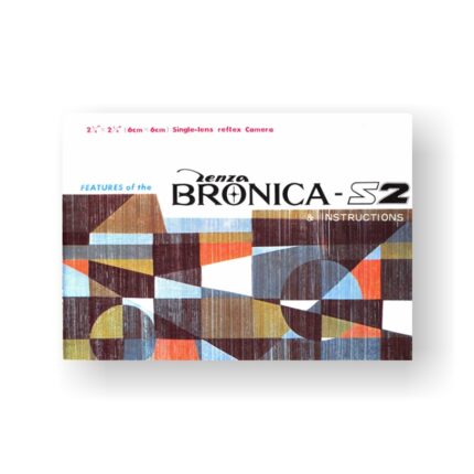 Bronica S2 Instructions Manual PDF Download