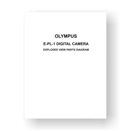 Olympus E-PL-1 Exploded Views | Digital