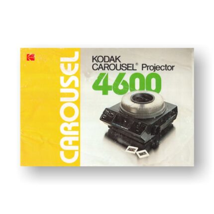 Kodak Carousel 4600 Owners Manual PDF Download