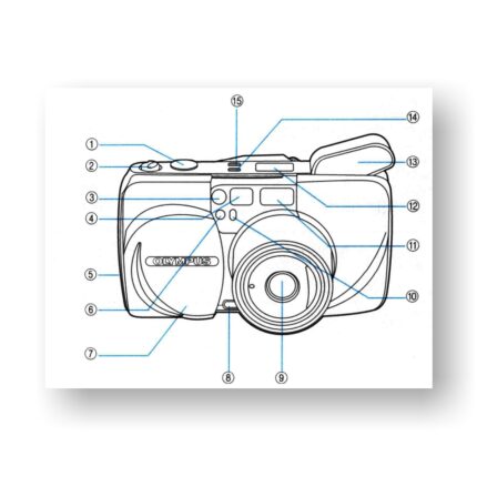 Olympus MJU Zoom 140 Owners Manual